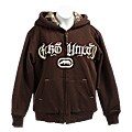 Ecko Unltd. Boy's Zip-front Lined Hooded Sweatshirt