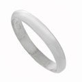 Sterling Silver Plain Kids Band Ring