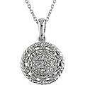 Sterling Silver 1/2ct TDW Diamond Necklace