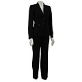 Tahari ASL 2-button Zipper Pocket Pant Suit