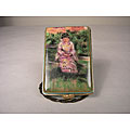 Limoges Renoir Painting Porcelain Keepsake Box