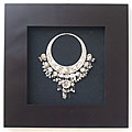 Silver Choker Necklace Shadow Box (China)