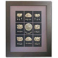 Silver Necklace Pendant Shadow Box (China)