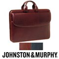 Johnston & Murphy Leather Portfolio Briefcase