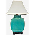 Porcelain Azure Jar Lamp (China)