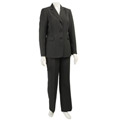 Emily Women's 2-piece 3-button Pinstripe Suit