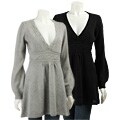 Dolce Cabo Women's V-neck Empire Waist Sweater