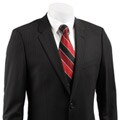 Hugo Boss Red Label Men's Wool Black Stripe Suit