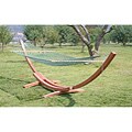 Hand-woven Green Wide Cotton Hammock