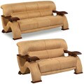 Dolcetto Microfiber Sofa and Loveseat