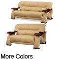Dolcetto Leather Sofa and Loveseat