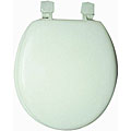 Trimmer Solid White Soft Toilet Seat