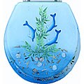 Decorative Polyresin Dolphin Toilet Seat