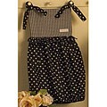N Selby Designs French Cuffs Nursery Diaper Stacker