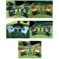 Outdoor Resin/ Steel Bistro Set