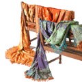 Merino Wool & Silk Throw (India)