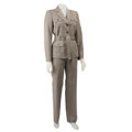 Tahari ASL Women's Belted Safari Pant Suit