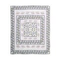 Kathleen Field Collection 'Gillian' Throw Blanket