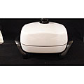 West Bend 12-inch White Electric Skillet