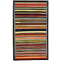 Stripes Hand-knotted Rug (3' x 5')