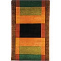 Hand-knotted Journey Wool Rug (4' x 6')