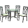 Onyx Transitional 5-piece Dinette Set