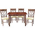 Bailey Antique Bronze 5-piece Dinette Set