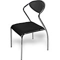 Stackable Black Locker Chairs (Set of 4)