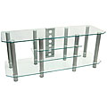 Dynasty 60-inch Glass TV Stand