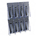 Deflecto Stand Tall One-piece Literature Rack