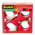 Premium Mailing Tape and Dispenser (Set of 4)