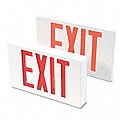 LED Exit Sign with Battery Back-up