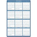Laminated Poster Yearly Wall Calendar