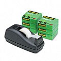 Scotch Magic Tape and Dispenser (Pack of 6 Rolls)