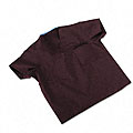 ComfortEase Unisex Burgundy Scrub Top