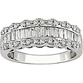 14k White Gold 3/4ct TDW Diamond Anniversary Ring (H-I, I1)