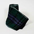 Tartan Plaid Blue Throw (Set of 2)