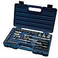 60-piece 1/4 and 1/2-inch Drive Socket Set