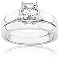 14k Gold Certified 1ct TDW Diamond Bridal Rings Set (I, VS1)