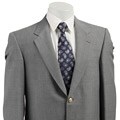 Palm Beach Men's Grey Wool Blazer
