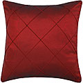 Decorative Diamond Burgundy Red Cushion Cover