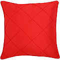 Red Diamond Patterned Cushion Cover