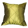 Green Diamond Patterned Cushion Cover