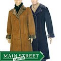 Aston Women's Double-breasted Shearling Coat
