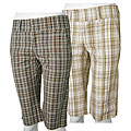 Billy Blues Women's Knee-length Plaid Shorts
