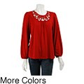 Cha Cha Vente Women's Scallop Lattice Shirt