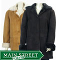 Aston Women's Button-front Shearling Car Coat