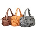 Melie Bianco Belted Gathered Handbag