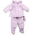 La Petite Rothschild Infant Girl's Shirred Snowsuit