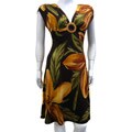 Belinda Women's Floral Printed O-ring Dress